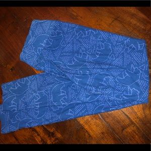 OS bear LulaRoe leggings